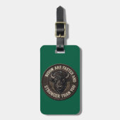 Buffalo Herinnering - Bagage Label (Voorkant verticaal)