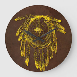 Buffalo Hide Shield 1 Wandklokken Opties