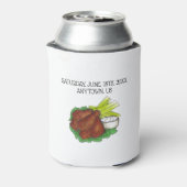 Buffalo Hot Chicken Wings Wing Eating Competitie Blikjeskoeler (Blikje Achterkant)