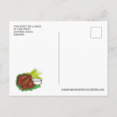 Buffalo Hot Chicken Wings Wing Eating Competitie Uitnodiging Briefkaart (Achterkant)
