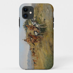 Buffalo Hunt, 1891 (olie op canvas) iPhone 11 Hoesje