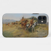 Buffalo Hunt, 1891 (olie op canvas) Case-Mate iPhone Case (Achterkant (horizontaal))