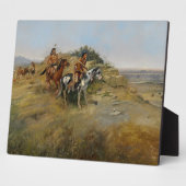 Buffalo Hunt, 1891 (olie op canvas) Fotoplaat (Zijkant)