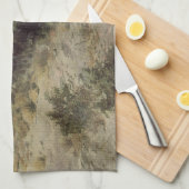 Buffalo Hunt No. 26 van CM Russell,  Indiërs Theedoek (Quarter Fold)