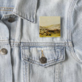 Buffalo Hunt, Surround, c.1832 Vierkante Button 5,1 Cm (In situ)