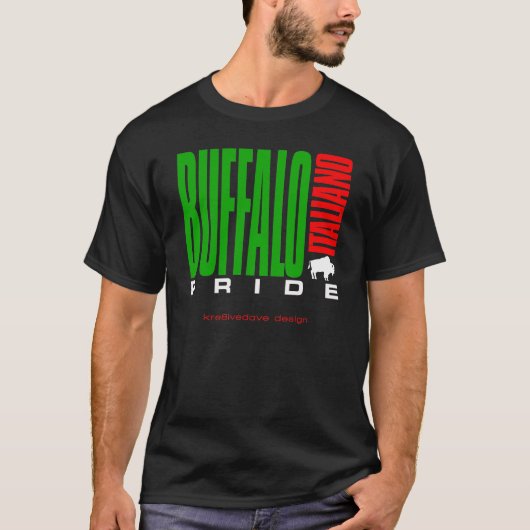 BUFFALO ITALIAANSE PRIJS T-SHIRT (Voorkant)