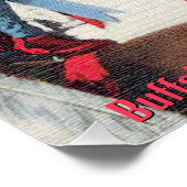 Buffalo Kalf Native American Perfect Poster (Hoek)
