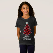 Buffalo kerstboom t-shirt (Voorkant volledig)