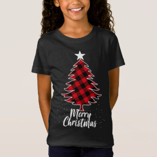 Buffalo kerstboom t-shirt