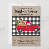 Buffalo  kerstdiner voor vrachtwagens kaart (Voorkant)