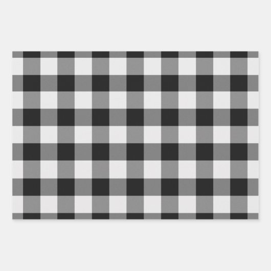 Buffalo kerstmis inpakpapier vel (Voorkant 2)