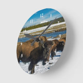 Buffalo Kerstmis Ronde Klok (Hoek)