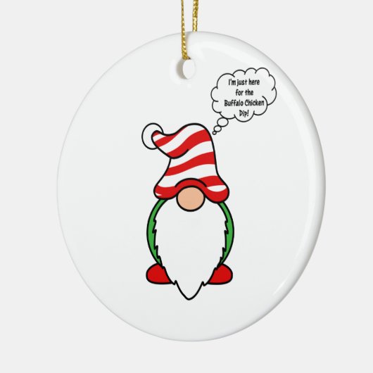 Buffalo-kippgnome Keramisch Ornament (Links)