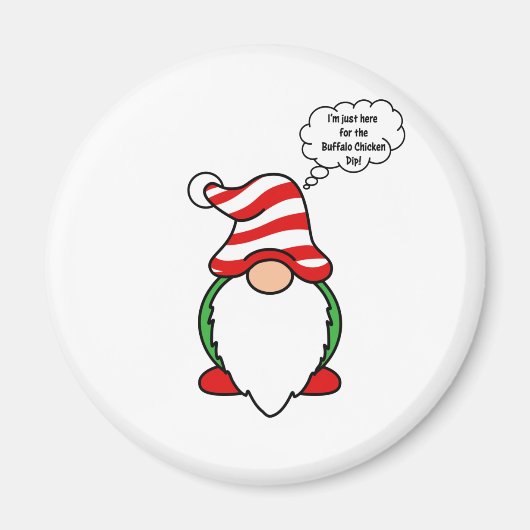 Buffalo-kippgnome Magneet (Voorkant)