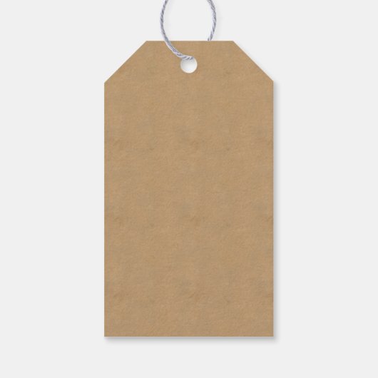 Buffalo Kraft Paper Joy & Peace ID599 Cadeaulabel (Achterkant)