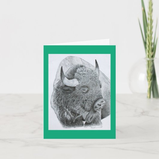 Buffalo Liefde Kaart (Voorkant)