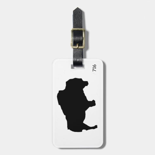 Buffalo Love 27 Bagagelabel (Voorkant verticaal)