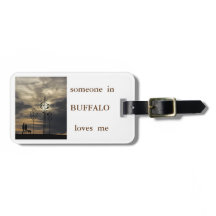 Buffalo Love 4 Bagage Label