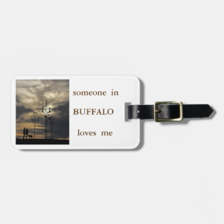 Buffalo Love 4 Bagage Label