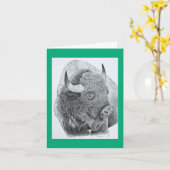 Buffalo Love Kaart (Gele Bloem)
