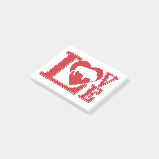 Buffalo Love Post-it® Notes (Schuin)