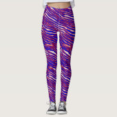 Buffalo Mafia Zebraprint Leggings (Voorkant)