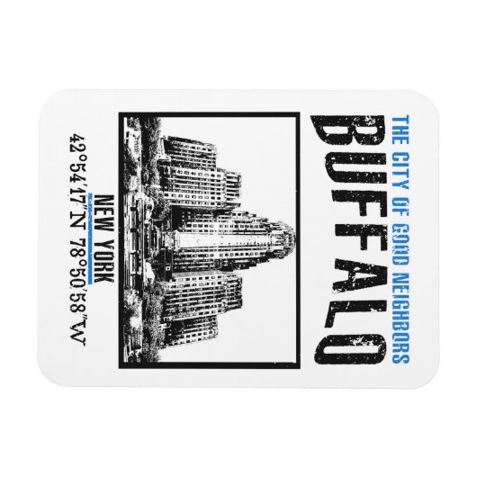 Buffalo Magneet (Horizontaal)