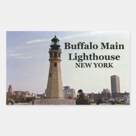 Buffalo Main Lighthouse, Stickers in New York