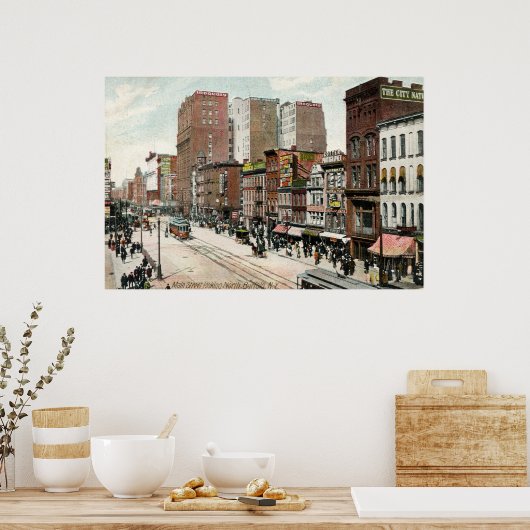 Buffalo, Main St. Poster (Keuken)