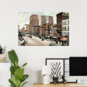 Buffalo, Main St. Poster (Thuiskantoor)