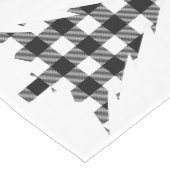 Buffalo met kerstboompatroonpatroon plakken medium tafelloper (Hoek)