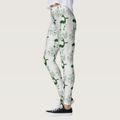 Buffalo met kerstmis deer Thunder_Cove Leggings (Links)