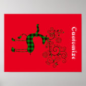 Buffalo met kerstmis deer Thunder_Cove Poster (Voorkant)