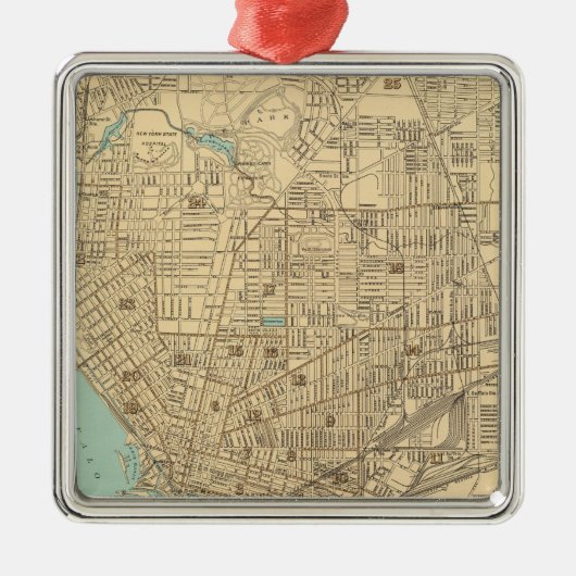 Buffalo Metalen Ornament (Voorkant)