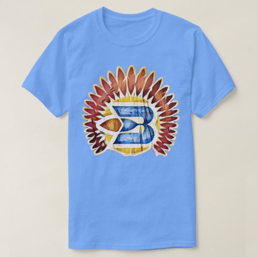 Buffalo moedigt basketbal aan t-shirt (Design voorkant)