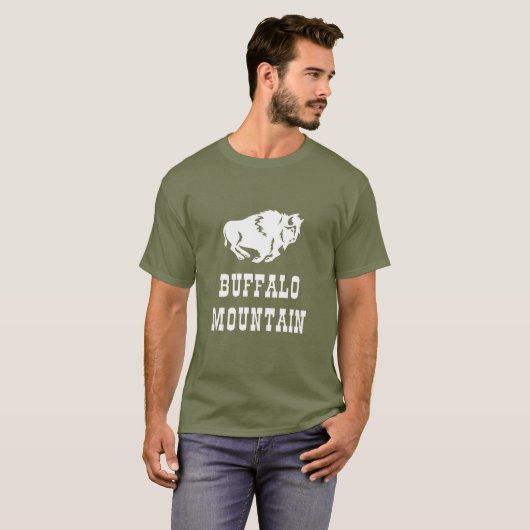 BUFFALO MOUNTAIN - T-SHIRT (Voorkant volledig)