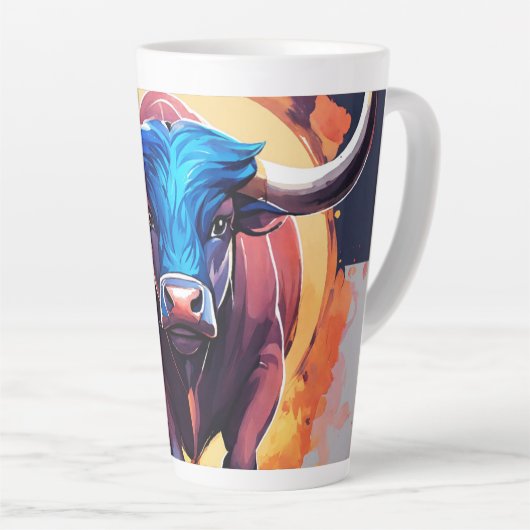 Buffalo Mug – Strong Style, Bold Design | TK_Alif_ Latte Mok (Rechterhoek)
