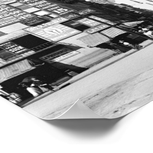 Buffalo N.Y Afdrukken Poster (Hoek)