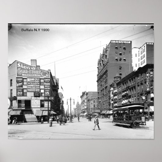 Buffalo N.Y Afdrukken Poster (Voorkant)