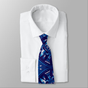 Buffalo Nation Blue Stropdas
