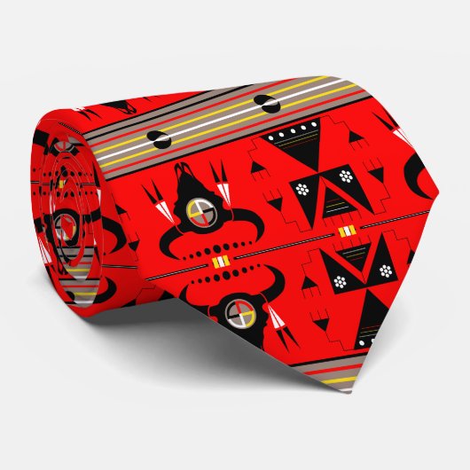 Buffalo Nation Lodge Stropdas (Opgerold)