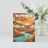 Buffalo National River Arkansas Briefkaart (Staand voorkant)