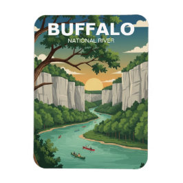 Buffalo National River Arkansas Magneet