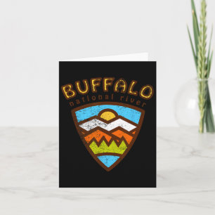 Buffalo National River Hiking T-shirt -  Arkans Kaart