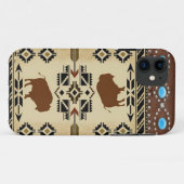 "Buffalo" Native American Western IPhone 5 Hoesje (Achterkant (horizontaal))