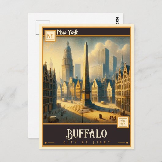 Buffalo, New York |  Briefkaart (Voorkant / Achterkant)