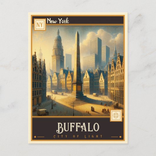Buffalo, New York |  Briefkaart (Voorkant)