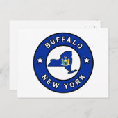 Buffalo New York Briefkaart (Voorkant / Achterkant)