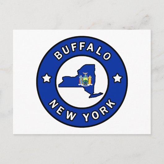 Buffalo New York Briefkaart (Voorkant)