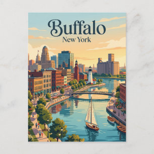 Buffalo, New York Briefkaart
